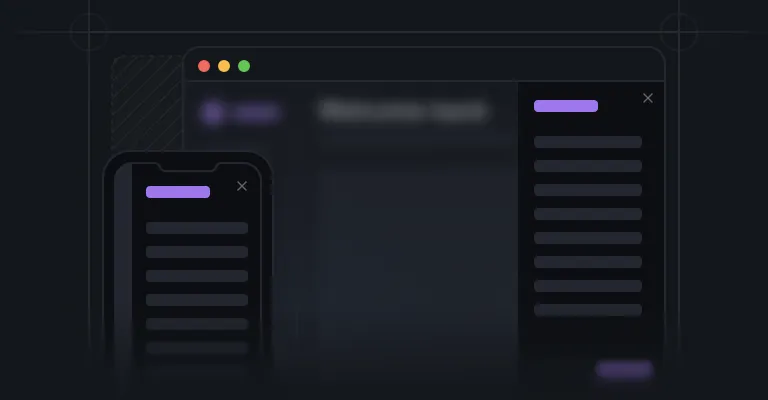 Slideout menus